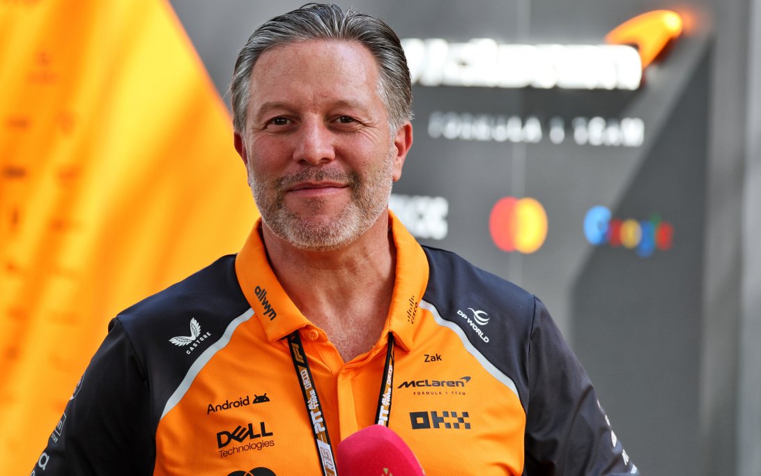 Zak Brown, CEO of McLaren Racing, with the FX Detailing team at our Surrey studio. Professional luxury car detailing endorsement from the pinnacle of Formula 1 leadership.