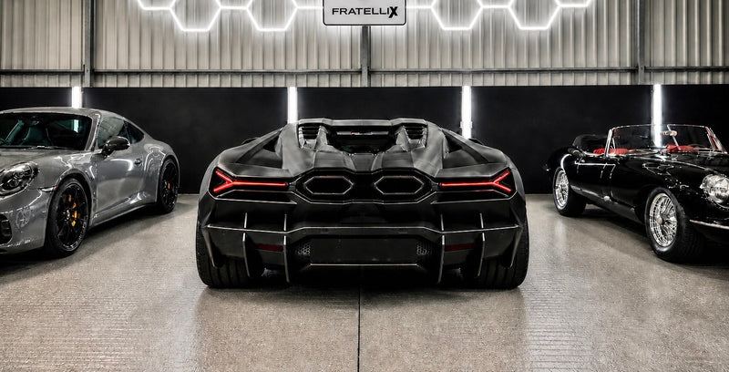 FX Detailing Black Lamborghini Revuelto