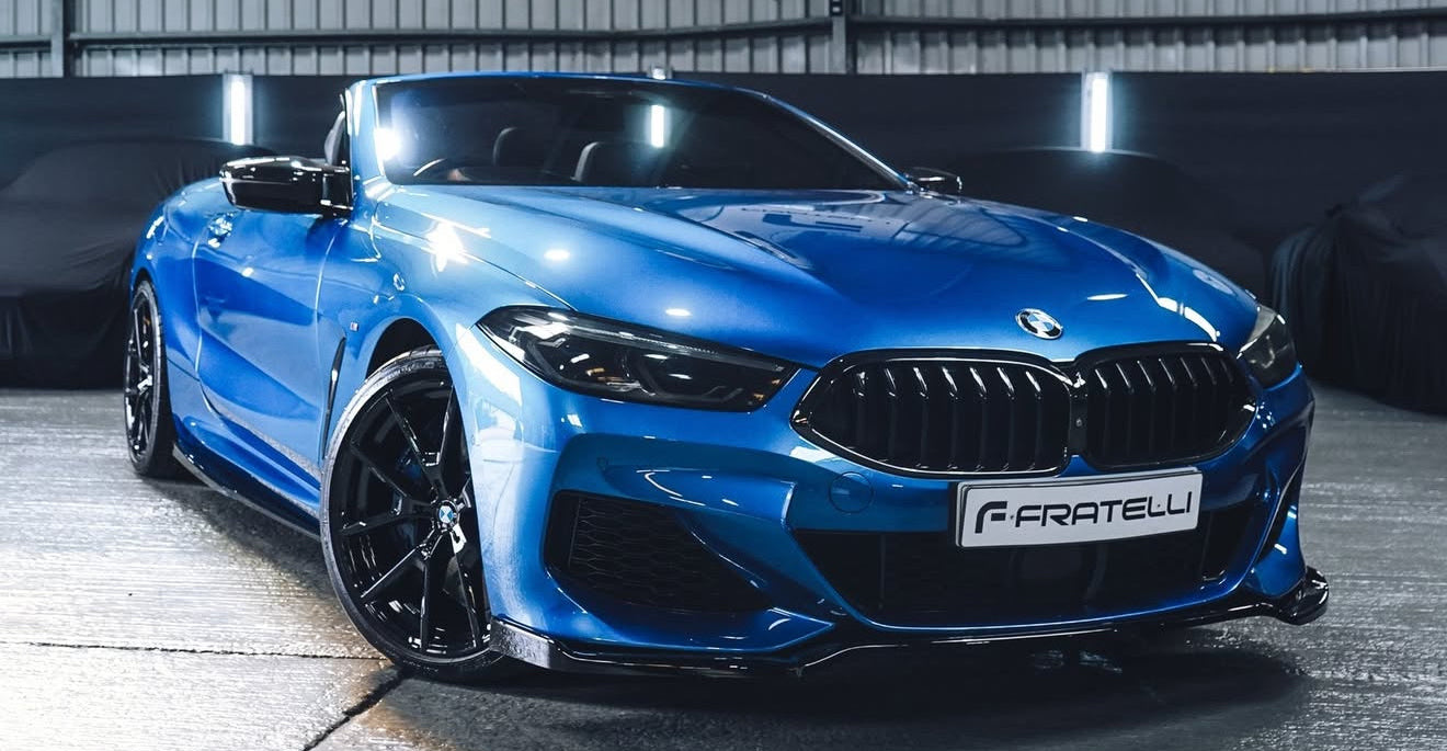 Bodykit installation on M Power performance BMW car by FX Detailing London Surrey