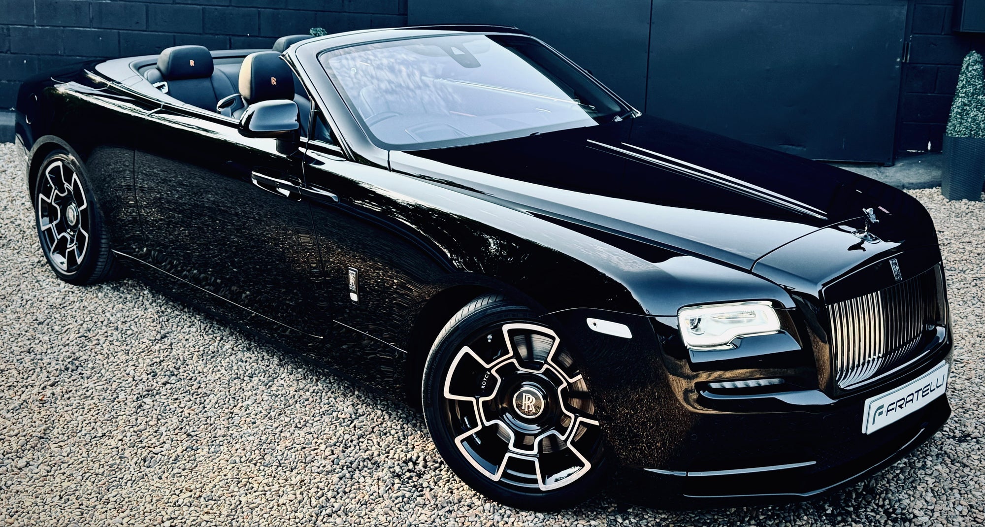 Black Rolls-Royce detailed by FX Detailing in Surrey